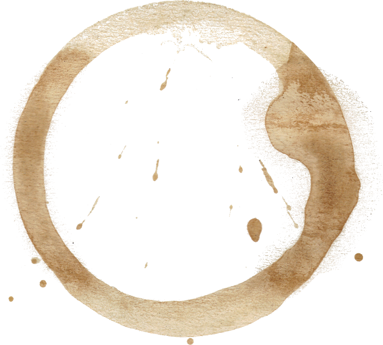 9 Coffee Stains Set 2 (PNG)