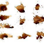 10 Coffee Stains Splatter (PNG Transparent)