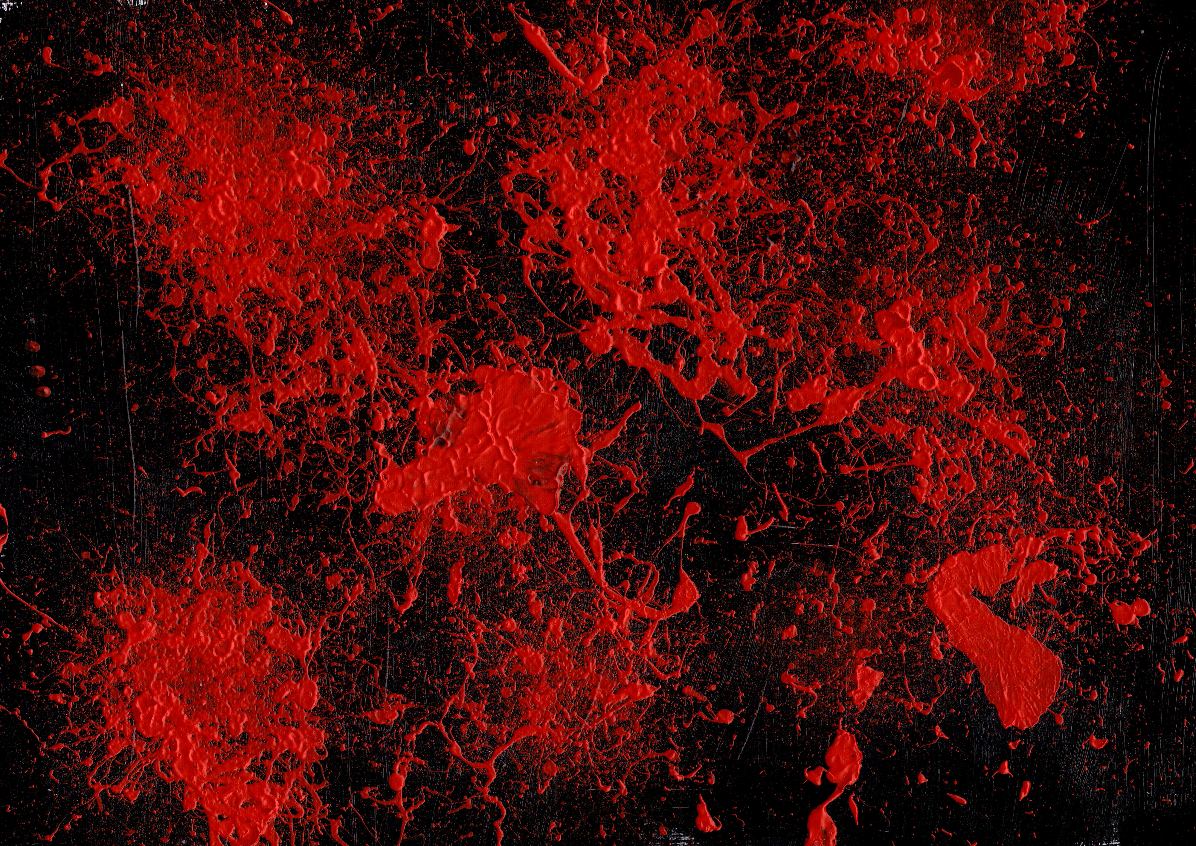 Abstract Red Paint Texture Background (JPG) 