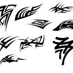 9 Tribal Tattoo (PNG Transparent) Vol. 2