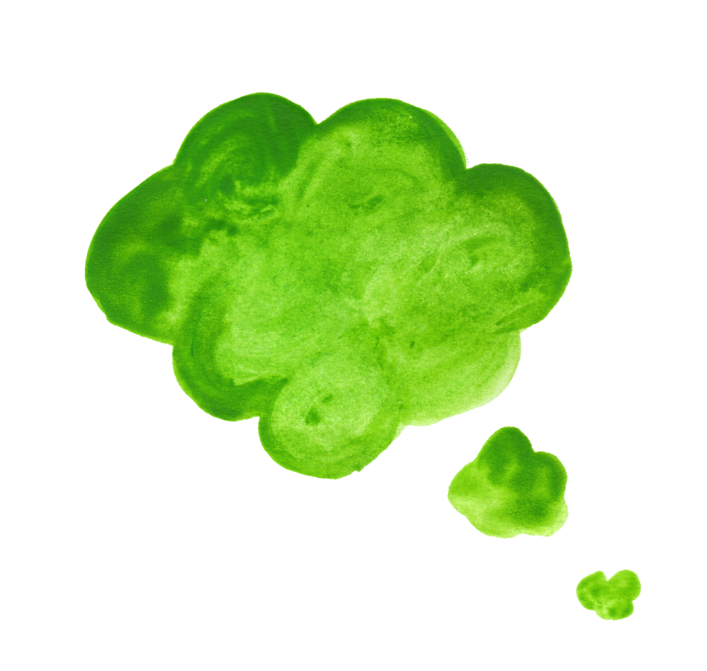 green-watercolor-speech-bubble