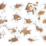 16 Coffee Stains Splatter (PNG Transparent) Vol. 2