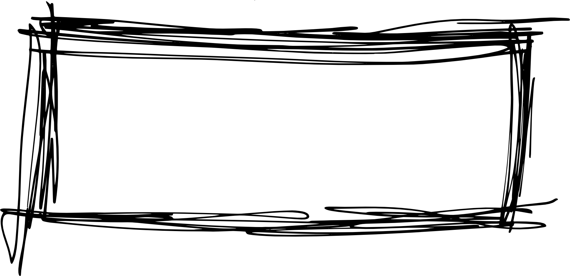 9 Scribble Rectangle Banner Png Transparent Onlygfx Com