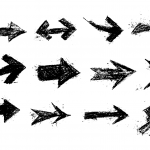 12 Grunge Arrow (PNG Transparent) Vol. 2
