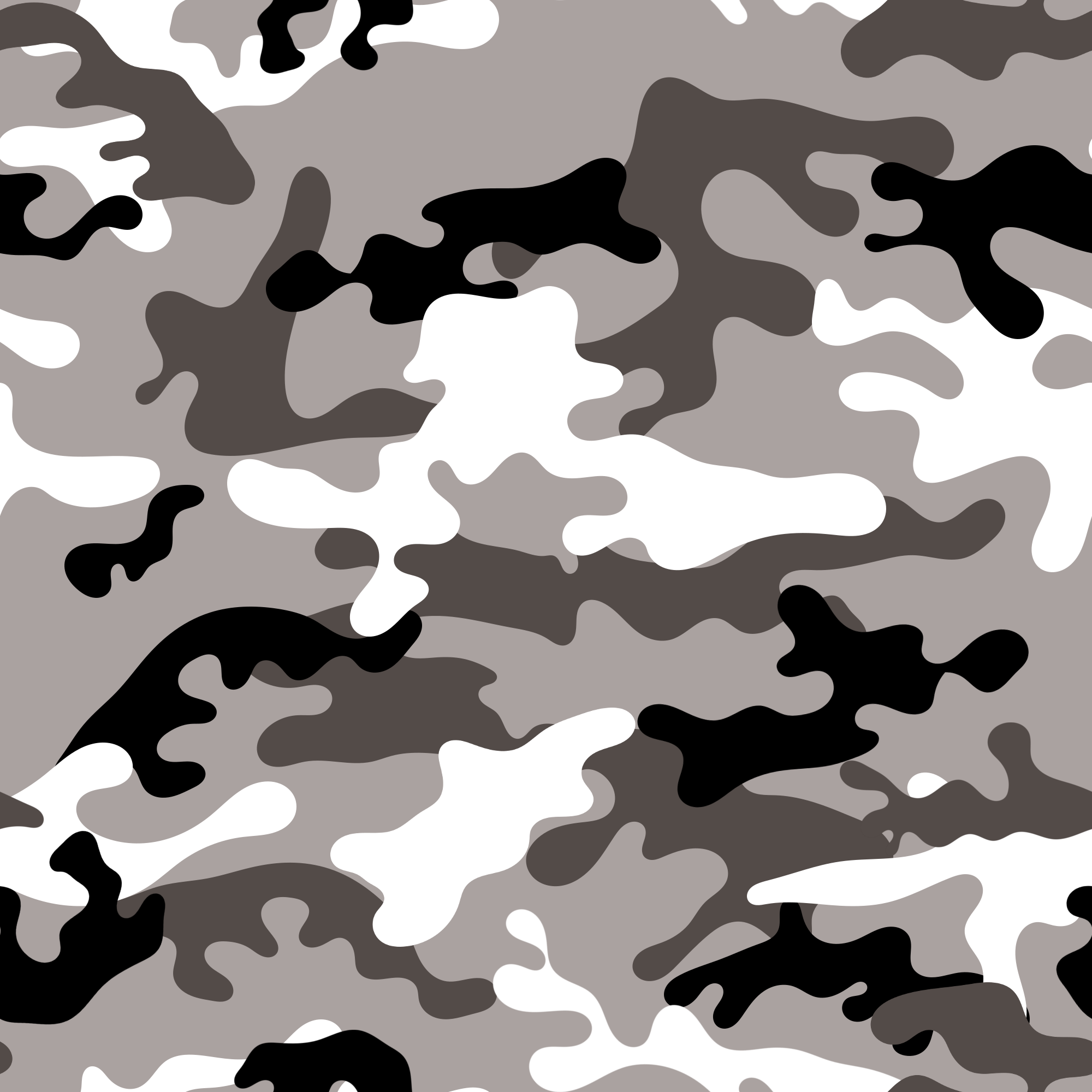 4 Urban Grey Camouflage Texture Tile (PNG Transparent)