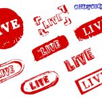 8 Live Stamp (PNG Transparent)