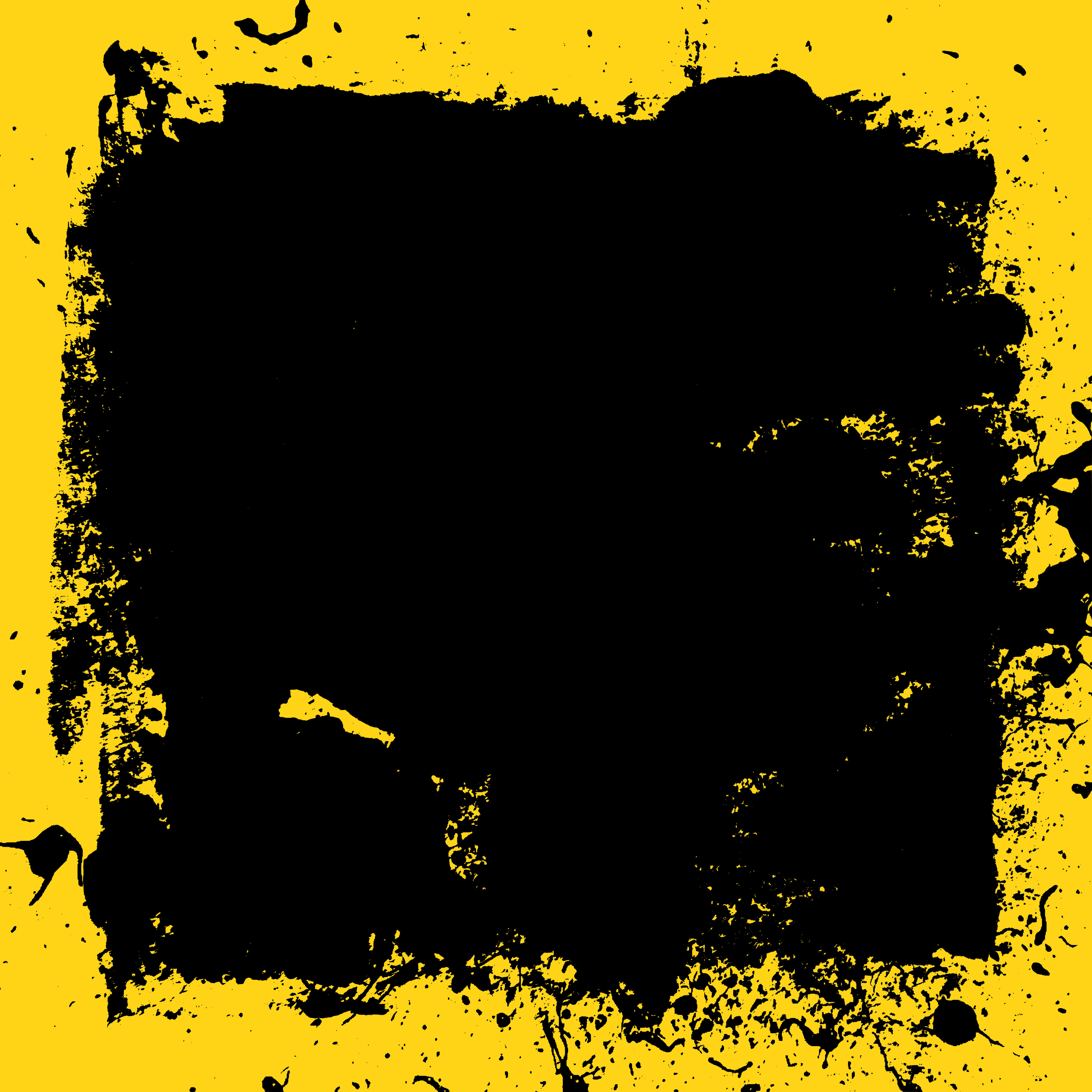 Yellow Black Grunge Background (JPG) .