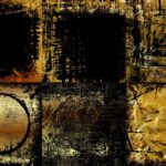 Grunge Gold Black Background (JPG)