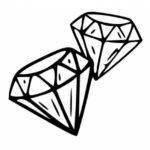 Diamonds PNG Transparent SVG Vector