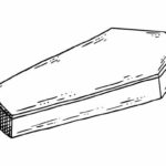 Coffin Drawing PNG Transparent SVG Vector