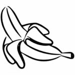 Peeled Banana PNG Transparent SVG Vector