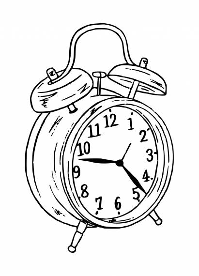 Alarm Clock PNG Transparent SVG Vector