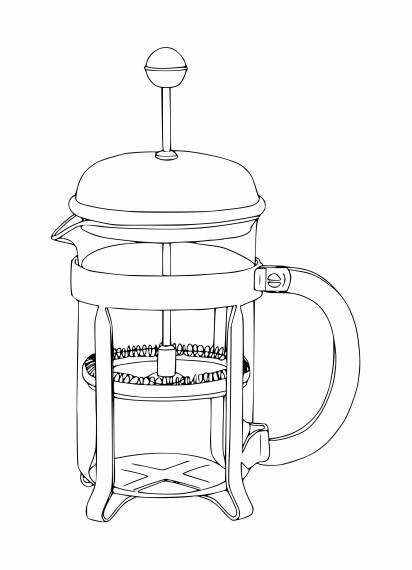 Bistrot Tea Maker PNG Transparent SVG Vector
