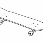 Skateboard Small Tattoo PNG Transparent SVG Vector
