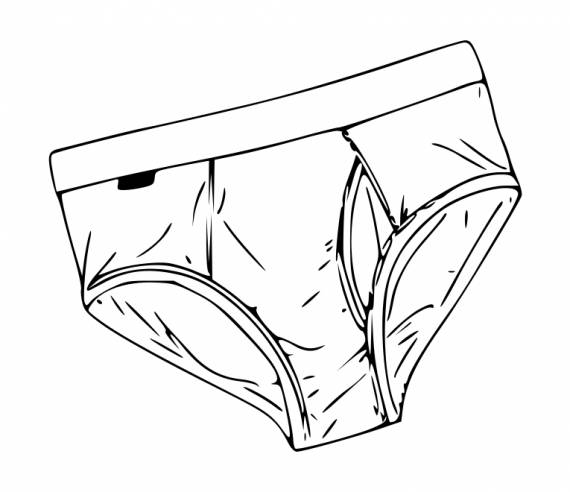 Underwear Drawing PNG Transparent SVG Vector