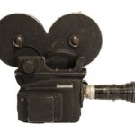 Vintage Movie Camera PNG Transparent