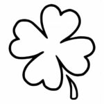 Four Leaf Clover Small Tattoo PNG Transparent SVG Vector