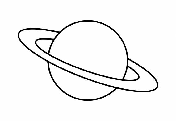 Saturn Small Tattoo PNG Transparent SVG Vector