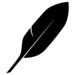 Simple Feather Icon PNG Transparent