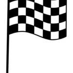 Checkered Race Flag Clipart PNG Transparent