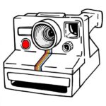 Polaroid Camera Clipart PNG Transparent