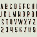 Retro Barber Shop Fonts Vector (EPS, SVG)