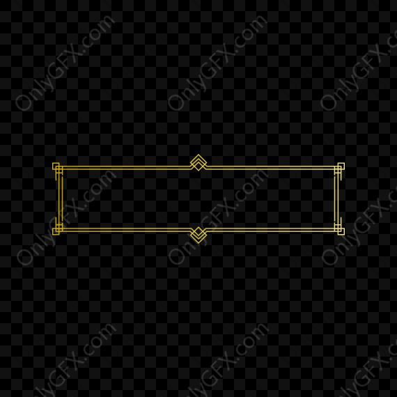 Chinese Style Frame Banner (PNG Transparent)