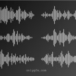 Sound Wave Equalizer Icons Vector (EPS, SVG)
