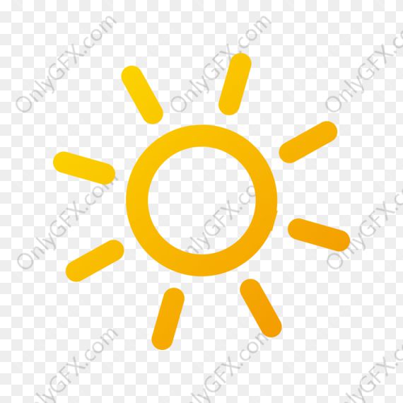 Sun Clipart Set (PNG Transparent)