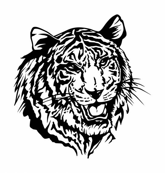 Lion Head Tattoo PNG Transparent SVG Vector