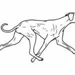 Running Dog Tattoo PNG Transparent SVG Vector