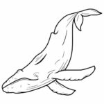 Whale Tattoo PNG Transparent SVG Vector
