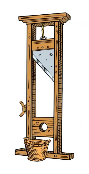 Guillotine Medieval Clipart PNG Transparent