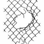 Hole Wire Mesh Fence Tattoo PNG Transparent SVG Vector