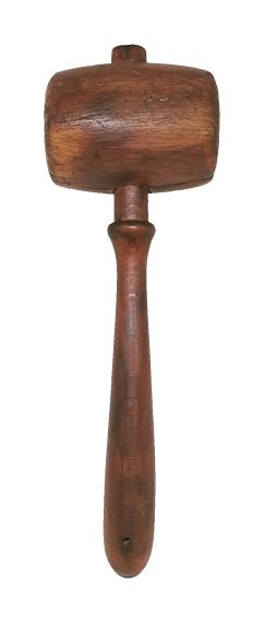 Antique Wood Hammer PNG Transparent