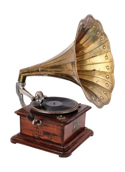 Vintage Gramophone PNG Transparent