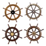Old Ship Wheel (PNG Transparent)